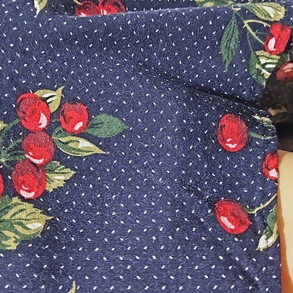 VINTAGE GIRL'S DRESS, Jonathan Martin Kids, Navy, Black Cherry  Size 10/12, Maxi - Picture 7 of 10